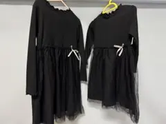 après les cours ブラック ワンピース 110 90