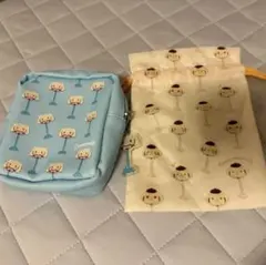 ポムポムプリン シナモロール ポーチ 巾着