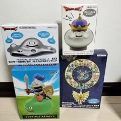ドラゴンクエスト　ドラクエ　ベル付き　スライムナイト　壁掛け時計 はぐれメタル