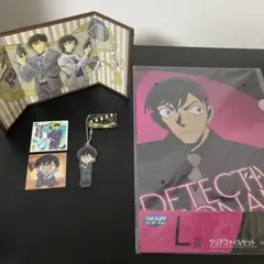 名探偵コナン高木渉 ファイル＆キーホルダー&シール&色紙セット（佐藤美和子）