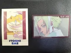 ブルーロック展　糸師冴　ぱしゃこれ　トレーディングクリアシート