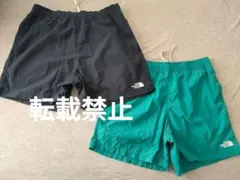ノースフェイス バーサタイルショーツ　ネイビー&エメラルド おまけ付き