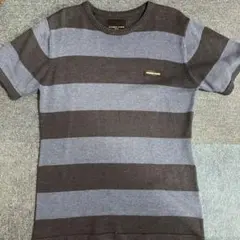 NUMBER (N)INE DENIM ボーダーニットTシャツ Lのサムネイル