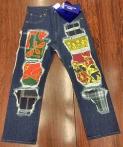 JUNYA WATANABE MAN パッチワーク デニムパンツのサムネイル