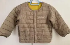 mont-bell サーマラップラウンドネックジャケット 黄色　ベージュ