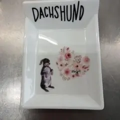 ダックスフント イラスト プレート