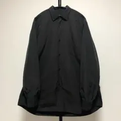 ダ*ン様 comoli レーヨン長袖シャツ ブラック - メルカリ