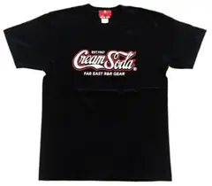 【新品】ピンクドラゴン/Cream Soda カーシブ ロゴ Tシャツ (XL)