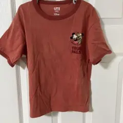 【美品】ユニクロ公式 UT ディズニー ミッキー＆プルートTシャツ 120