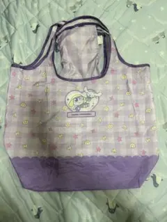 ケロロ軍曹×サンリオキャラクターズ エコバッグ タママ×シナモロールシナモン