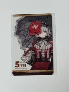 ジャックジャンヌ展 購入特典 ミニクリアフォトカード 白田美ツ騎