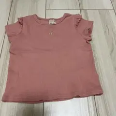 petit main チェリー刺繍 Tシャツ 90 ベビー