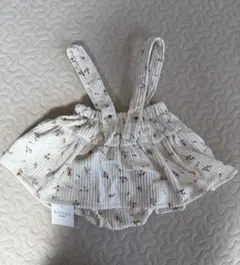 小花柄 サロペット ブルマスカート ベビー 80 女の子 韓国