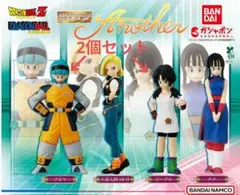 ガチャ「HGドラゴンボール Another」ブルマ、ビーデル　2個セット