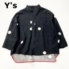 Y's ワイズ ジャケット 変形 水玉 2 Mのサムネイル
