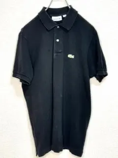 LACOSTE ブラック ポロシャツ Lサイズ