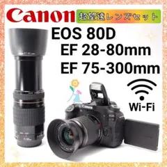 ✨高性能・超望遠レンズ付✨Wi-Fi搭載✨Canon EOS 70D Wレンズ ✨高性能・超望遠レンズ付✨Wi-Fi搭載✨Canon EOS 70D W