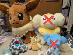 ポケモンぬいぐるみセット　特大イーブイ含む