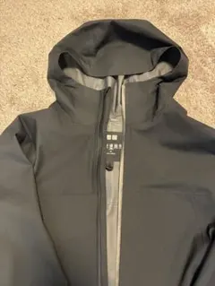 UNIQLO ブロックテックパーカー 3DカットXL ブラック