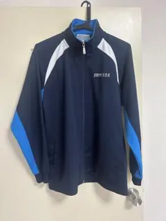 古着 Kaepa トラックジャケット ジャージ Mサイズ ネイビー/ブルー