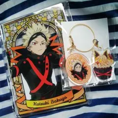 ヒロアカ オープンスクール ミニゲーム S賞 アクリルボード 爆豪勝己　A賞