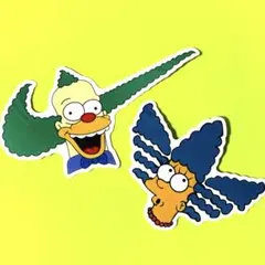 シンプソンズ　ステッカー　2枚