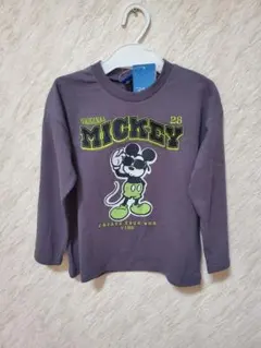 Disney ミッキーマウス 長袖Tシャツ 110