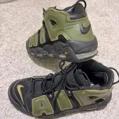 NIKE AIR MORE UPTEMPO スニーカー オリーブ ブラック