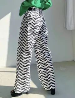 PAGEBOY ページボーイ モードウェーブ ガラ パンツ