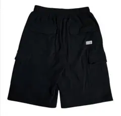 PRO CLUB ブラック カーゴ ショートパンツXL