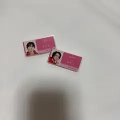 超特急 BULLET TRAIN ネームプレート ピンバッジ