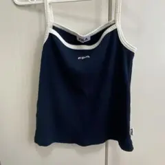Heather×FILA キャミソール　リブハイショクタンク