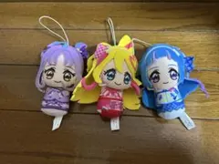 キミとアイドルプリキュア おでかけつれてってぬいぐるみ 全3種セット