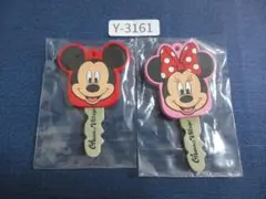 ディズニー ミッキー ミニー キーカバー 鍵カバー　Disney　Y3161