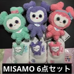 TWICE MISAMO ふわもこおすわり おふとんリールパスケース GiGO