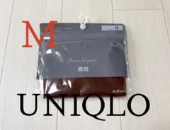 ●新品未開封ユニクロマメクロゴウチ●エアリズムコットンショーツ下着●ブラウン・Mのサムネイル