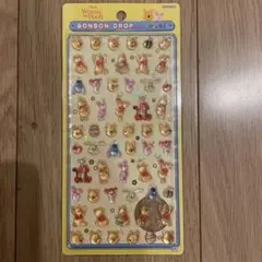 ボンボンドロップシール ミニ プーさん