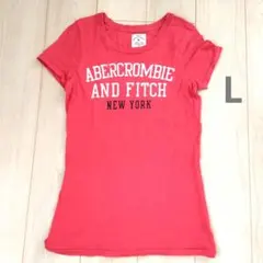 Abercrombie＆Fitch サイズL アバクロプリントTシャツ