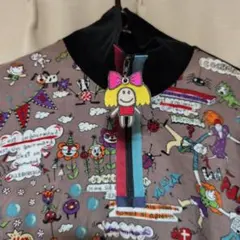 アルベロベロ　OLLEBOREBLA　ジップアップカットソー　プルオーバー