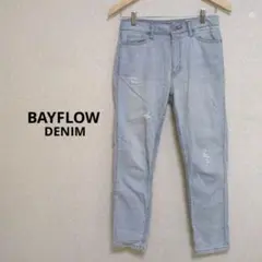 BAYFLOW DENIM BOYSデニム　ジーンズ　ダメージ加工　【23】のサムネイル