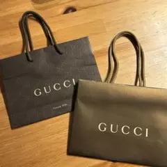 GUCCI ショップ袋2枚セット