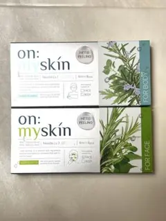 【新品未開封】on: myskin ハーブピーリング セット ボディ＆フェイス