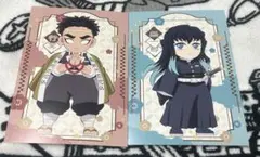 鬼滅の刃 無限城編 劇場物販 デフォルメポストカード 悲鳴嶼行冥 時透無一郎