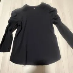 GU 長袖 トップス ブラック