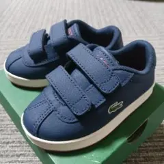 LACOSTE キッズ スニーカー ネイビー