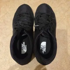 THE NORTH FACE ブラックスニーカー　24cm