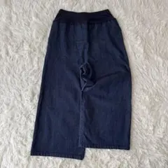 人気商品✨完売品✨ビアズリー ウエストリブデニムパンツ ワイドパンツのサムネイル
