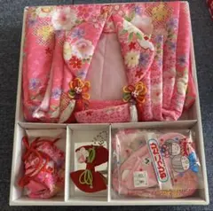 七五三 着物セット ピンク 花柄