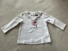 BeBe フリル付き長袖シャツ