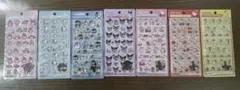 正規品　ボンボンドロップシール　サンリオ　第一弾　全7種